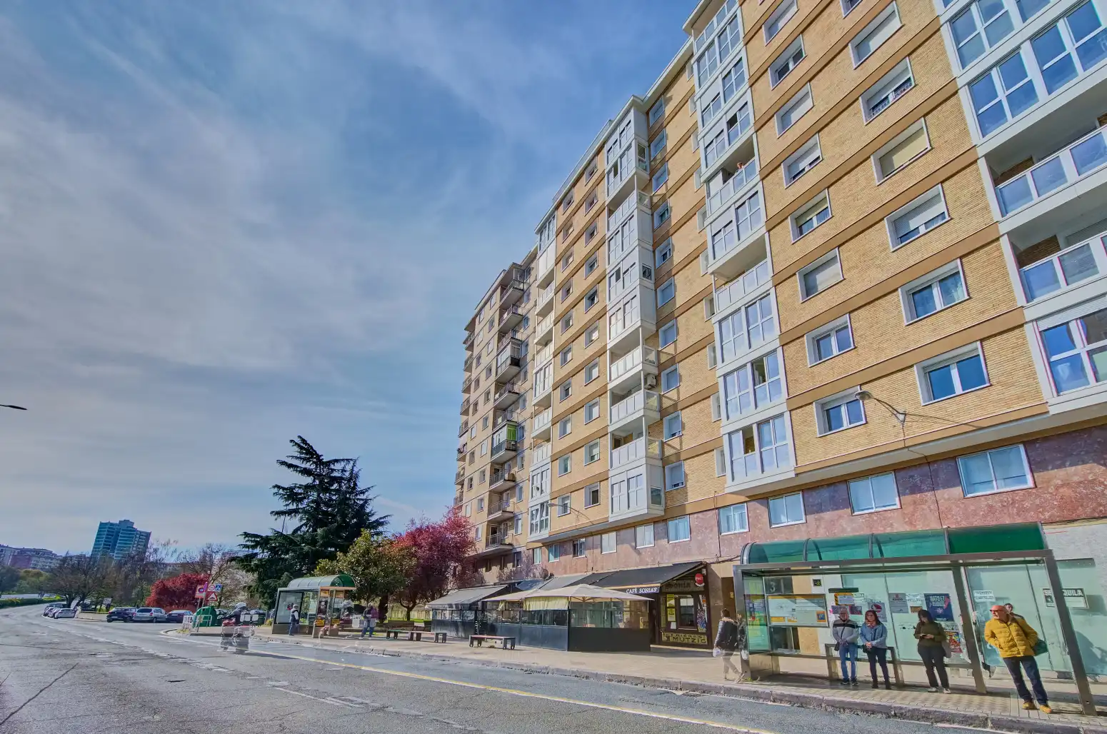Vista exterior de Piso en venta en  Pamplona / Iruña con Calefacción, Jardín privado y Parquet