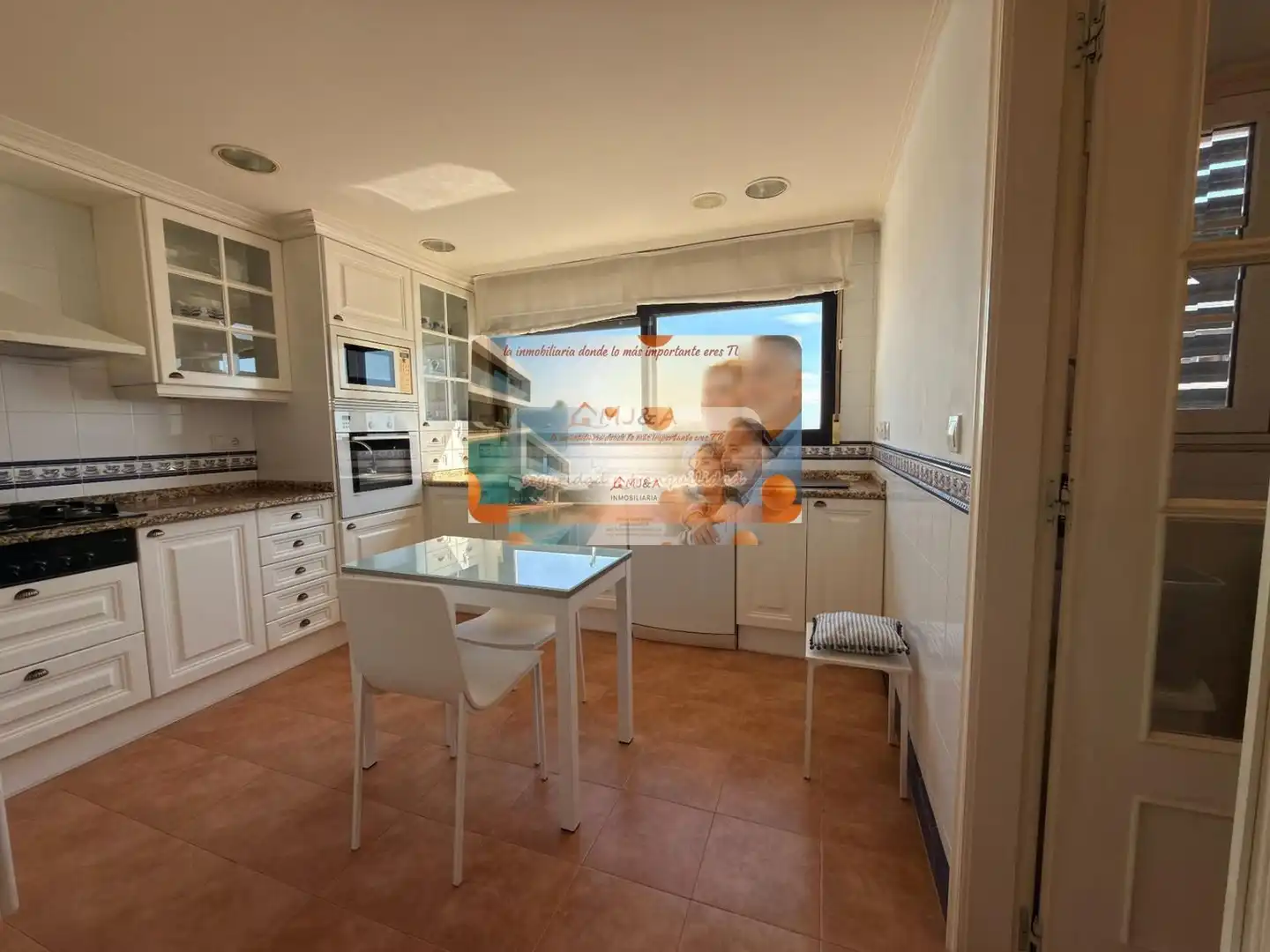 Cocina de Dúplex en venta en Castellón de la Plana / Castelló de la Plana con Calefacción, Parquet y Terraza