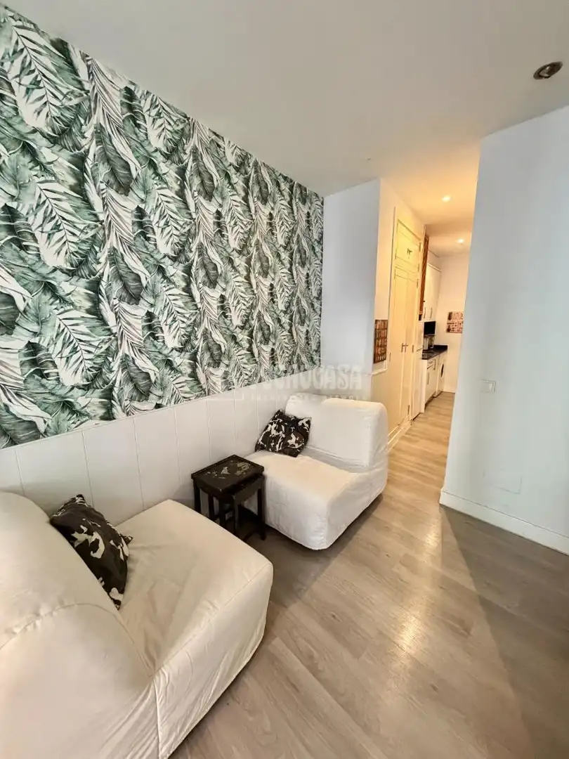 Sala de estar de Piso de alquiler en Madrid