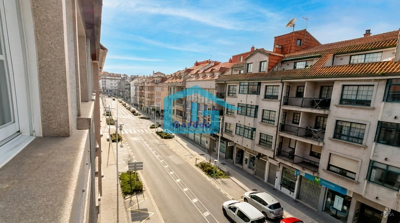 Außenansicht von Wohnung zum Verkauf in Sanxenxo mit Terrasse
