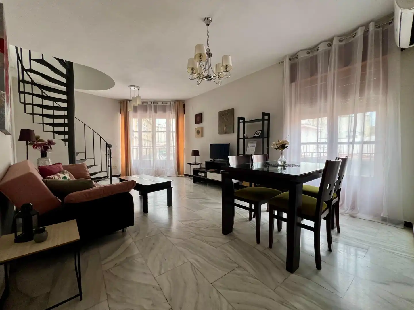 Sala de estar de Piso en venta en Córdoba con Aire acondicionado, Calefacción y Terraza