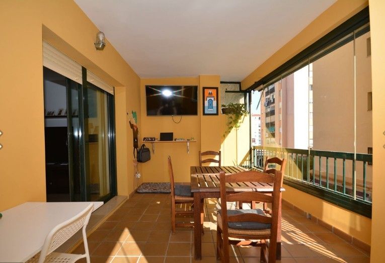 Terrace of Flat for sale in Marbella  with Air Conditioner, Heating and Private garden
