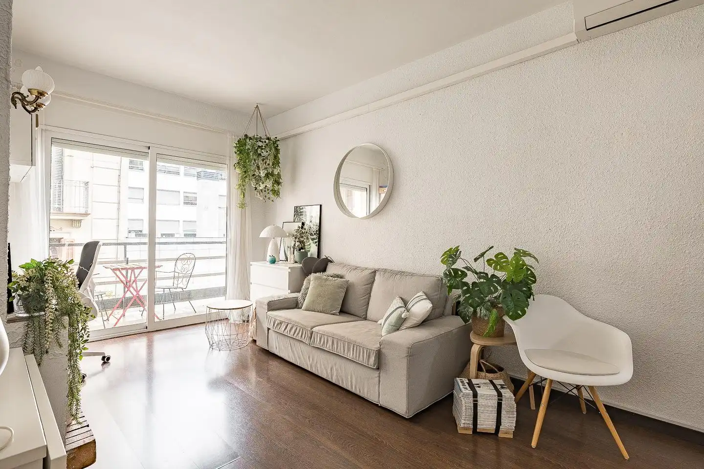 Sala de estar de Apartamento en venta en Sarrià - Sant Gervasi