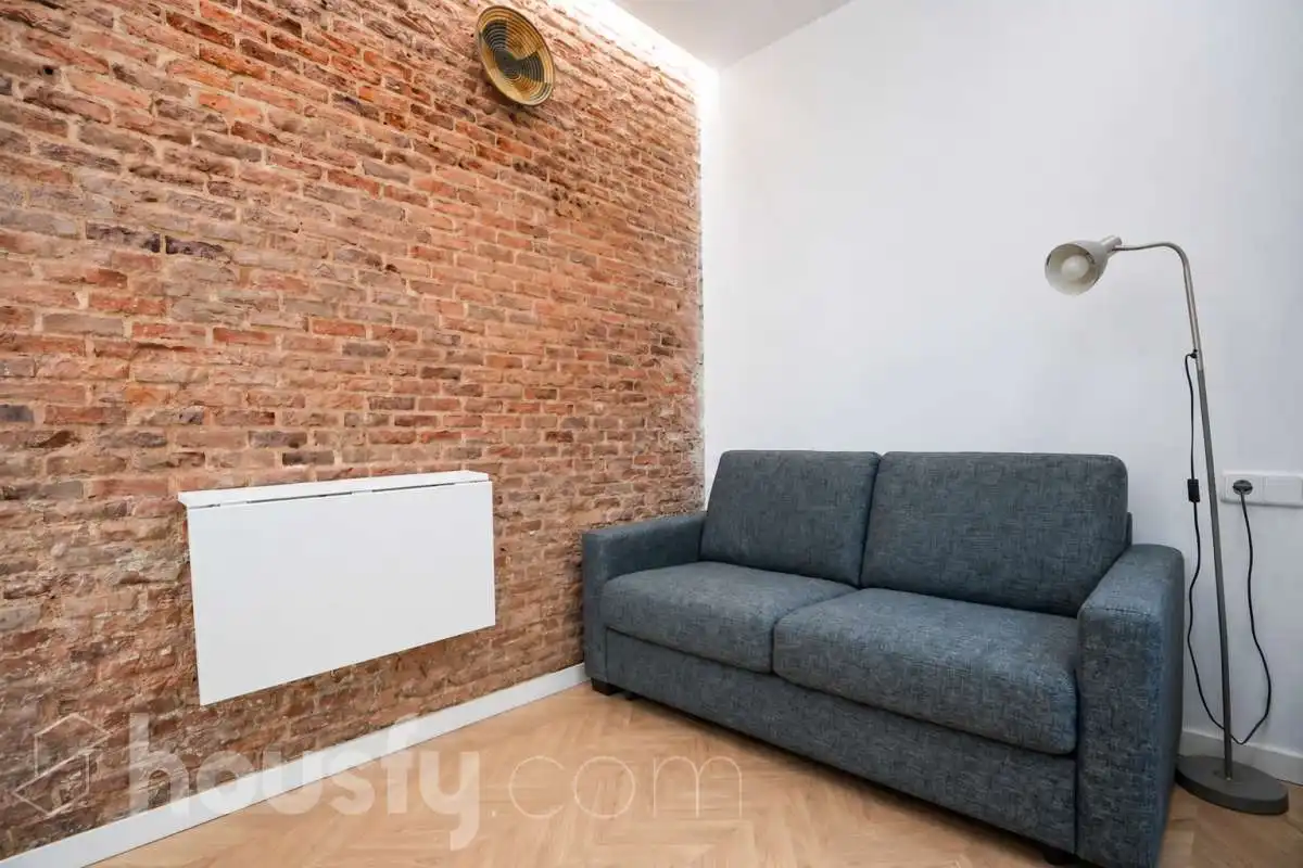 Sala de estar de Piso en venta en Madrid con Calefacción y Parquet