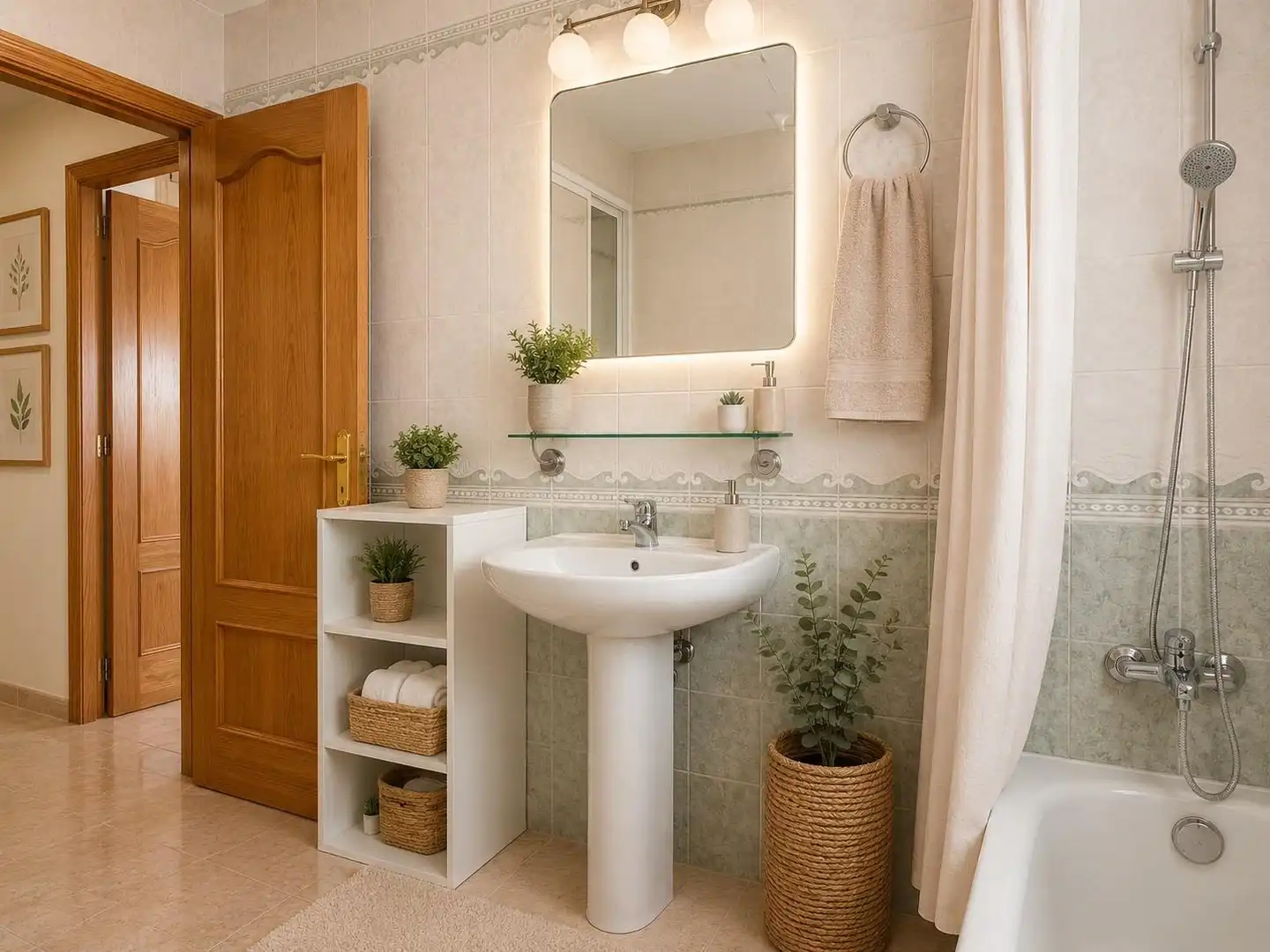 Baño de Casa adosada en venta en San Javier con Aire acondicionado, Calefacción y Terraza