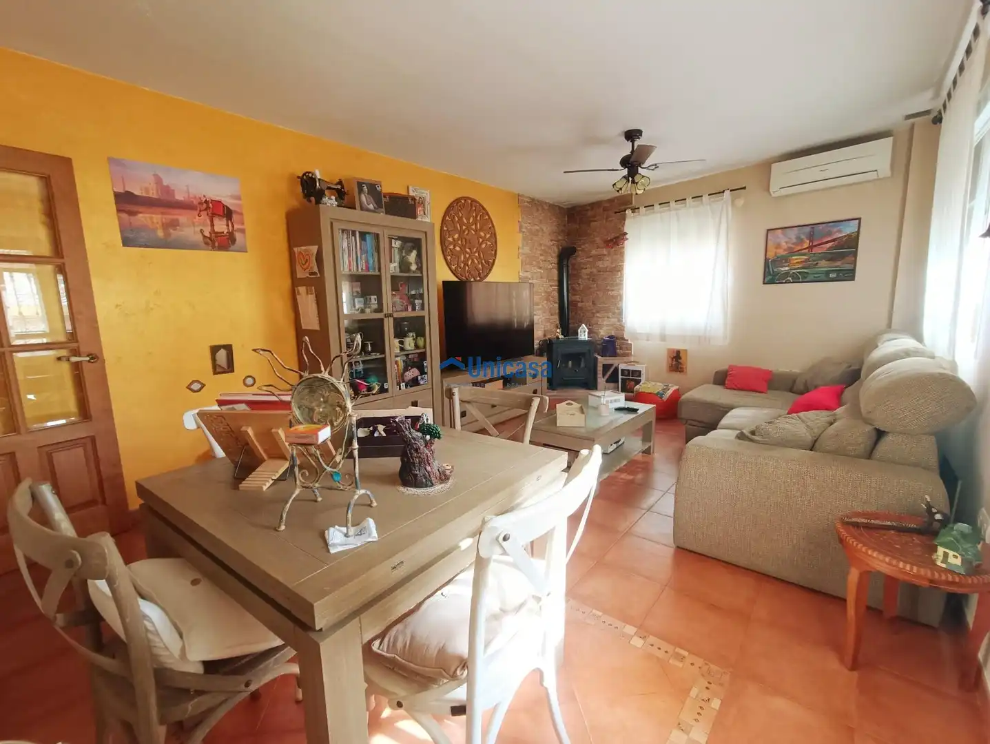 Sala de estar de Piso en venta en Málaga con Calefacción y Terraza