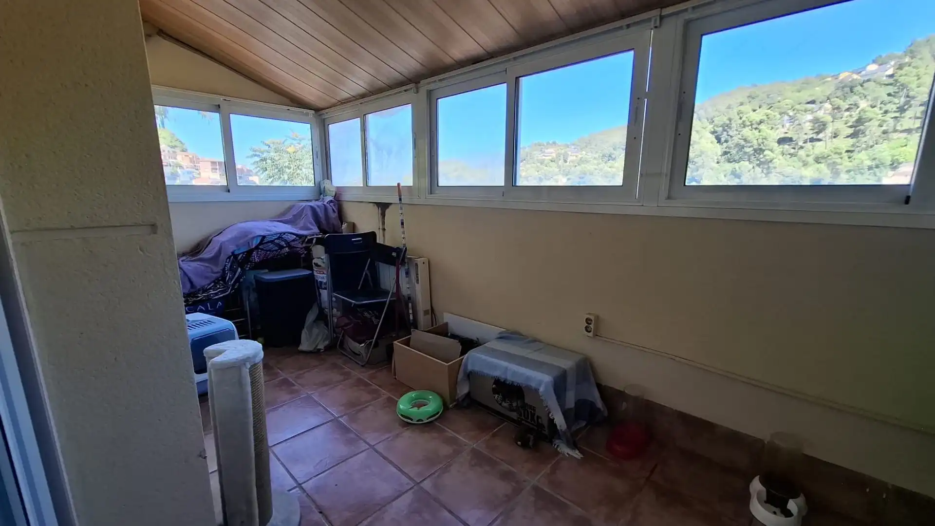 Terraza de Casa o chalet en venta en Vallirana con Aire acondicionado y Calefacción