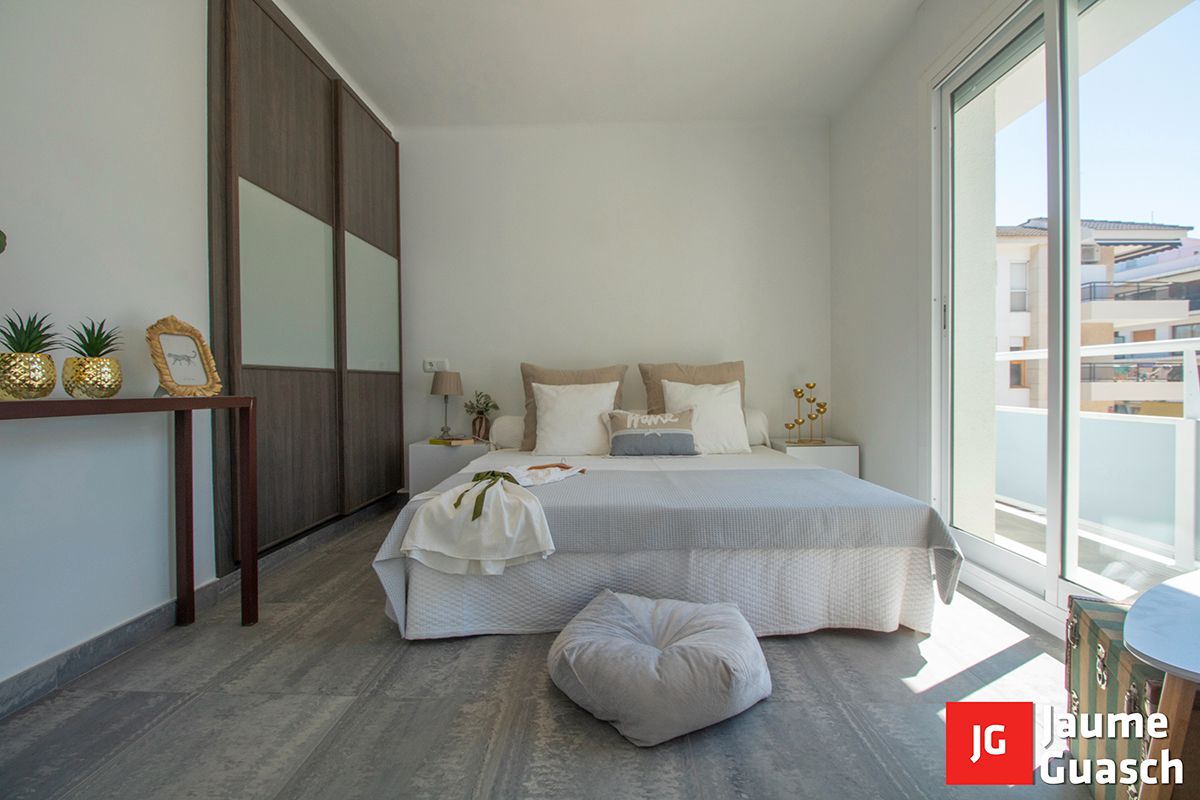 Bedroom of Apartment for sale in Torredembarra  with Air Conditioner, Heating and Terrace
