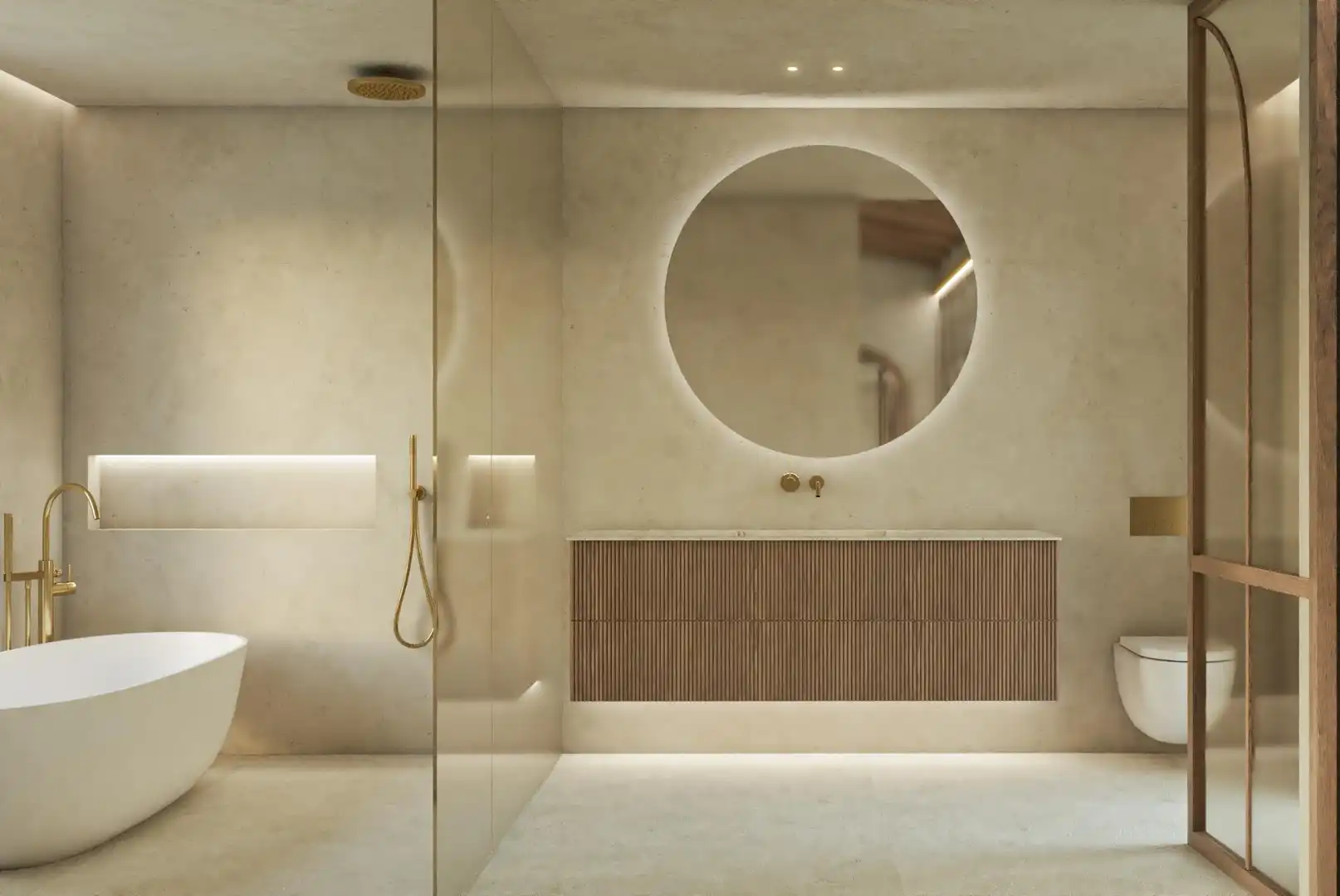Badezimmer von Country house zum Verkauf in Artà mit Klimaanlage, Heizung und Privatgarten