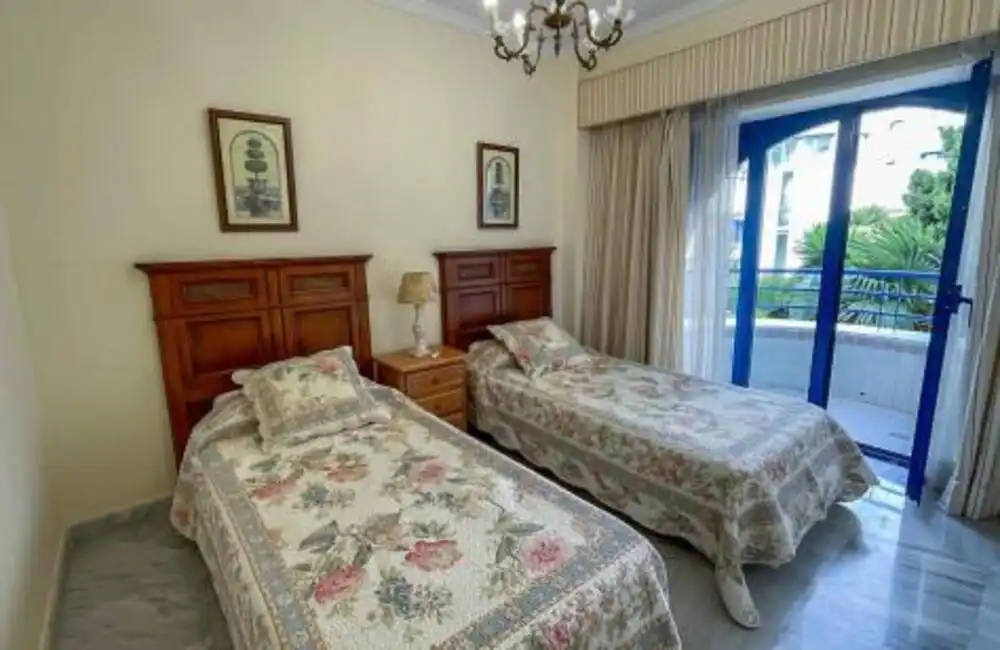 Bedroom of Duplexes for rent in Marbella  with Air Conditioner, Terrace and Swimming Pool