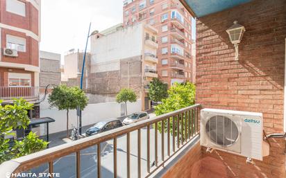Exterior view of Flat for sale in  Almería Capital  with Air Conditioner