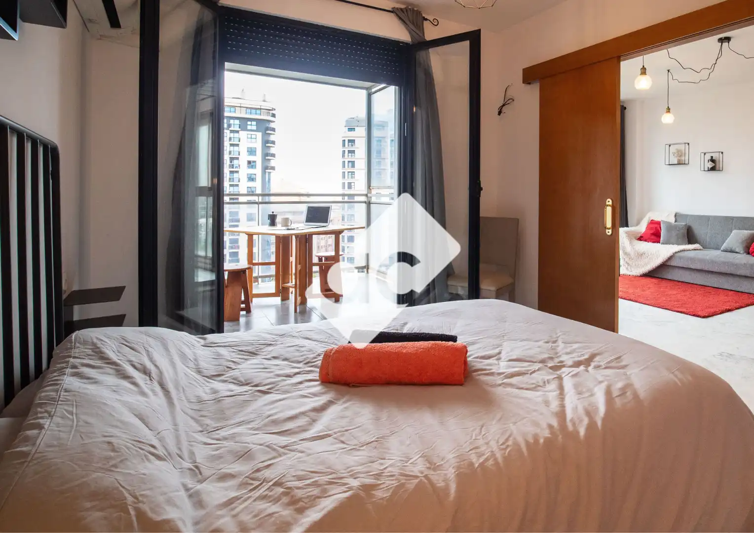 Habitación de Piso de alquiler en Valencia con Aire acondicionado, Calefacción y Terraza