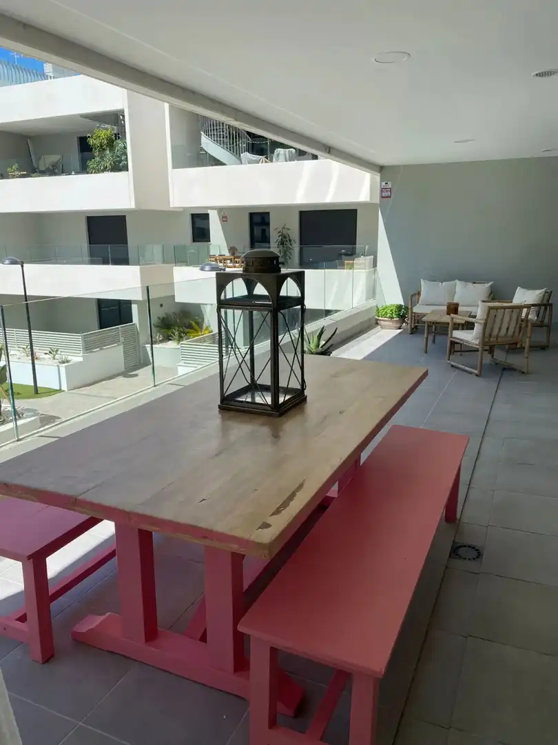 Terraza de Piso para compartir en Bellavista - La Palmera