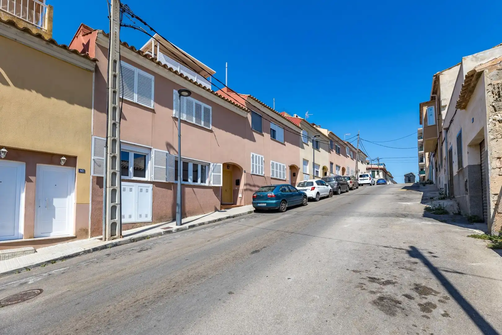 Vista exterior de Planta baja en venta en  Palma de Mallorca con Jardín privado, Terraza y Piscina comunitaria