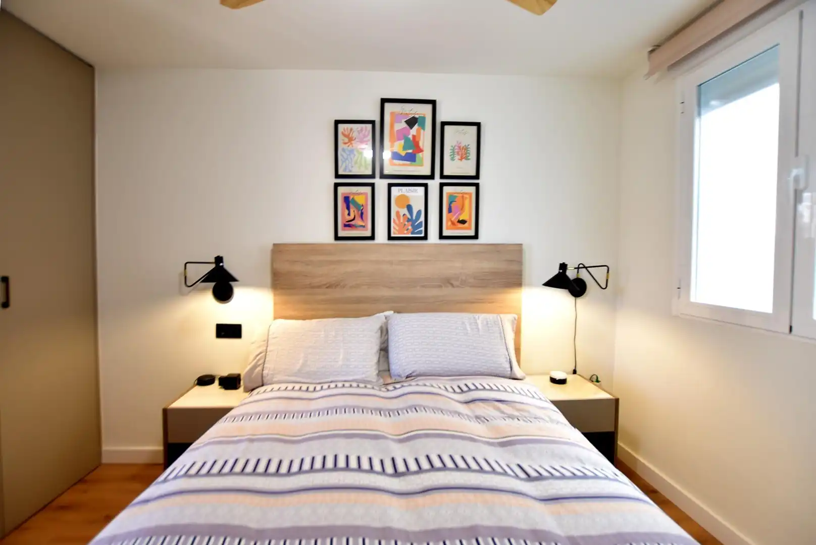 Schlafzimmer von Wohnung zur Miete in Granada mit Klimaanlage, Heizung und Terrasse
