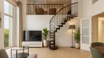 Living room of Flat for sale in  Barcelona Capital  with Air Conditioner, Heating and Parquet flooring