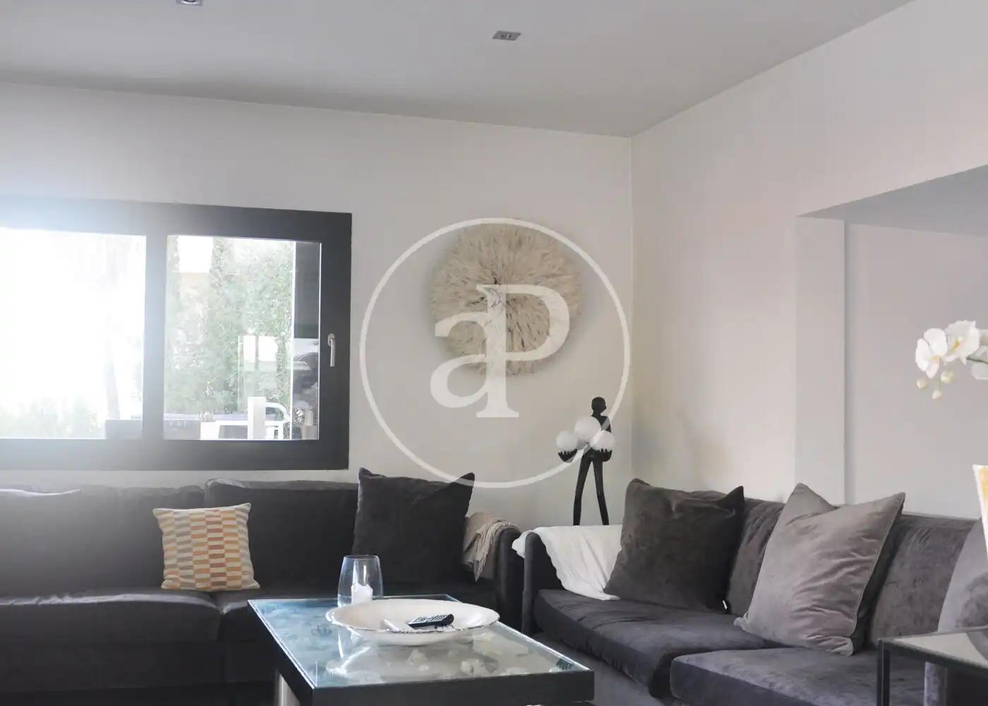 Living room of Houses for rent in  Palma de Mallorca  with Air Conditioner, Heating and Private garden