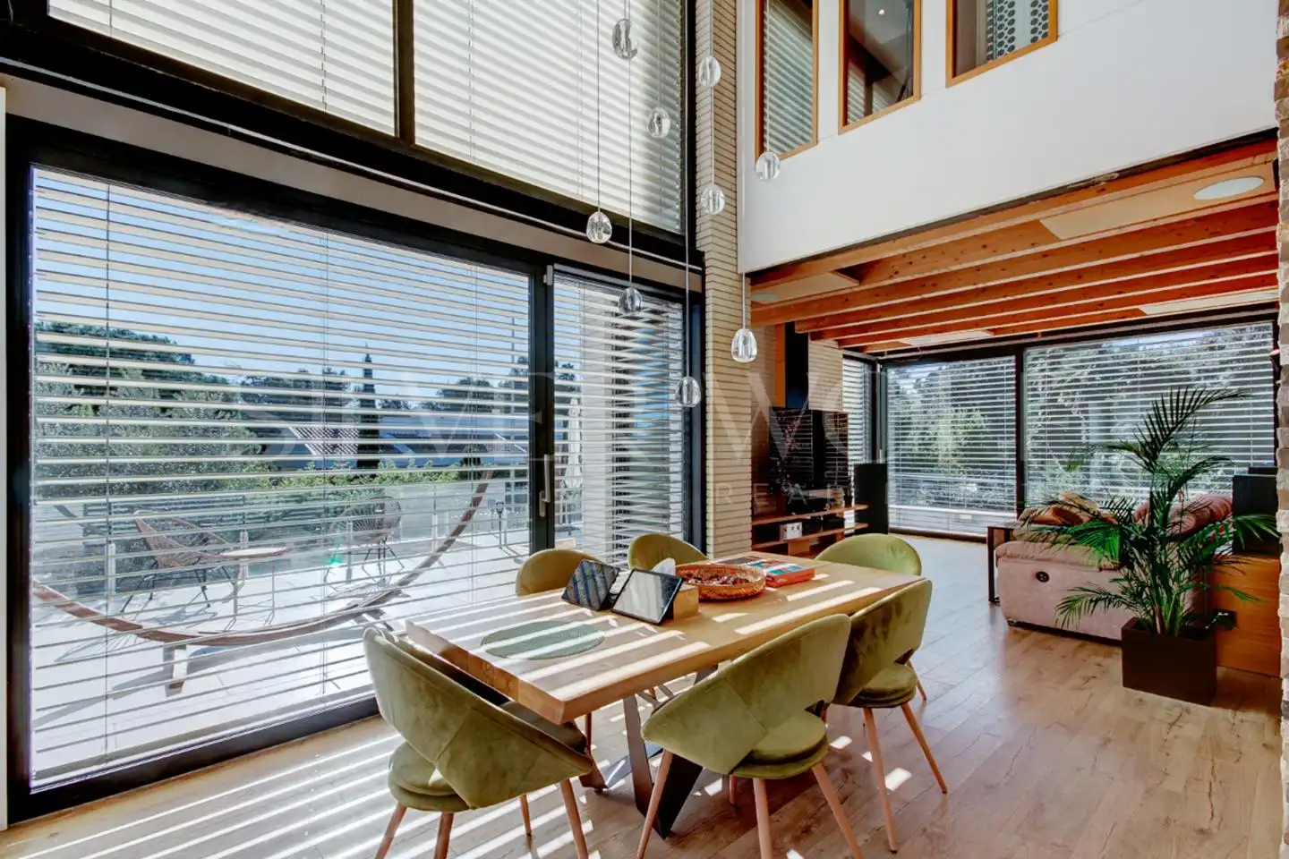 Comedor de Casa o chalet en venta en Begues con Aire acondicionado, Calefacción y Jardín privado