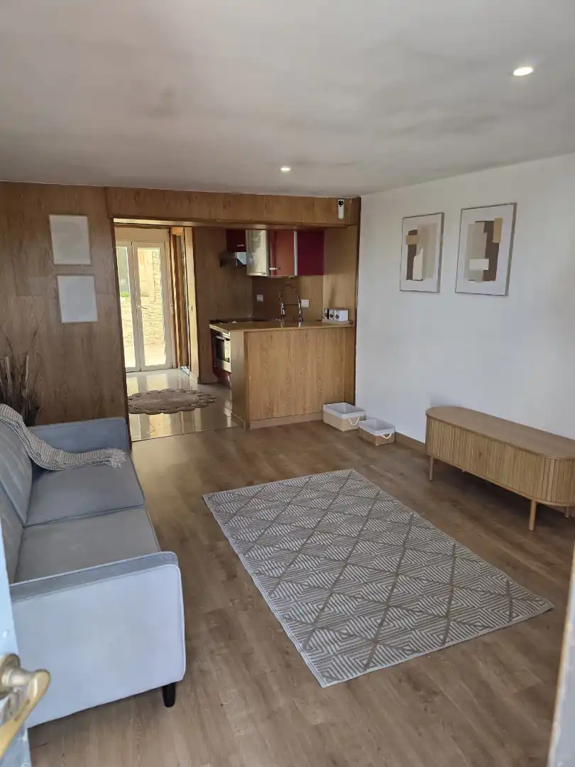 Sala de estar de Casa adosada en venta en  Logroño con Terraza, Trastero y Amueblado