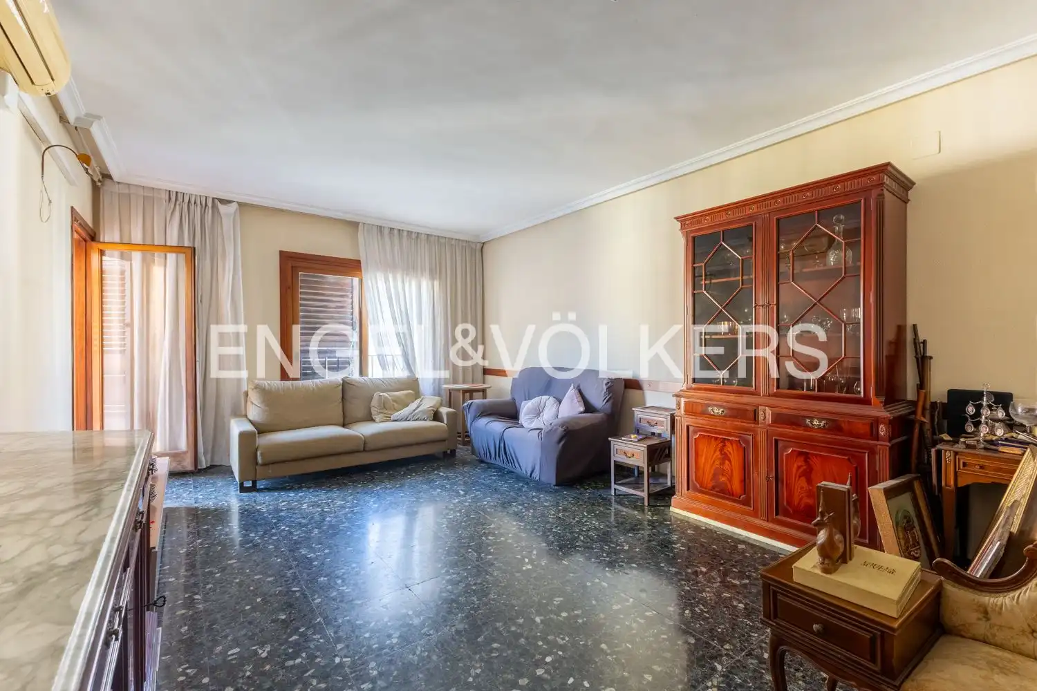Sala de estar de Piso en venta en Valencia con Calefacción y Balcón