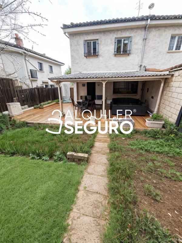 Terraza de Casa o chalet de alquiler en Trijueque con Calefacción, Terraza y Piscina