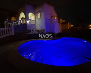 Swimming pool of House or chalet for sale in Rojales  with Air Conditioner, Heating and Private garden