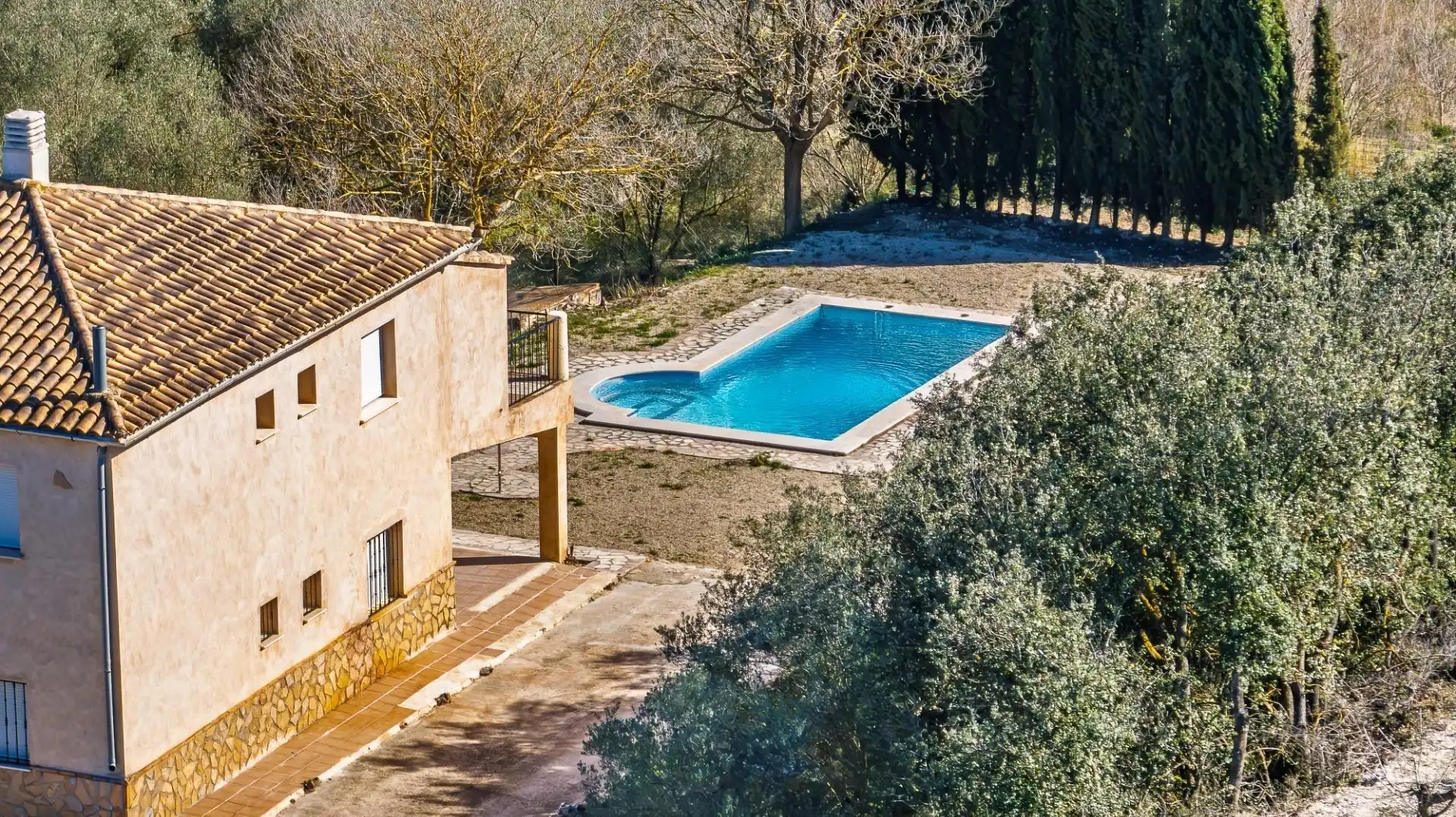 Piscina de Finca rústica en venda en Planes amb Calefacció, Jardí privat i Terrassa