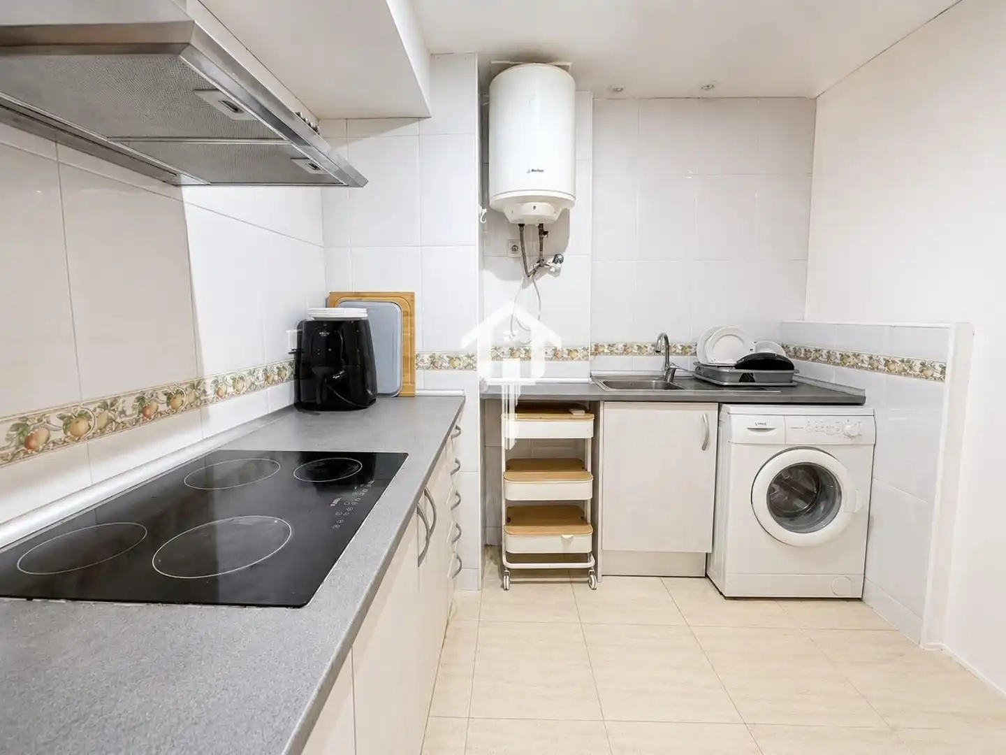 Küche von Wohnung zum Verkauf in Alicante / Alacant mit Klimaanlage, Möbliert und Balkon