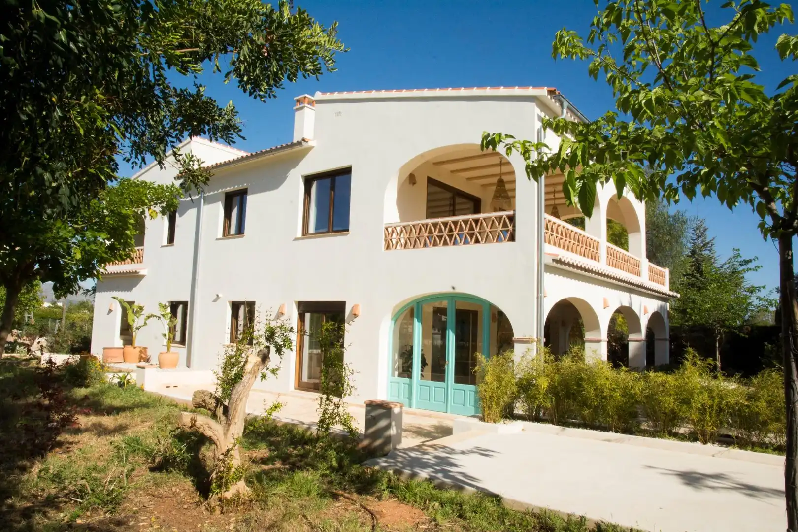 Exterior view of Houses for rent in Pedreguer  with Air Conditioner, Heating and Private garden