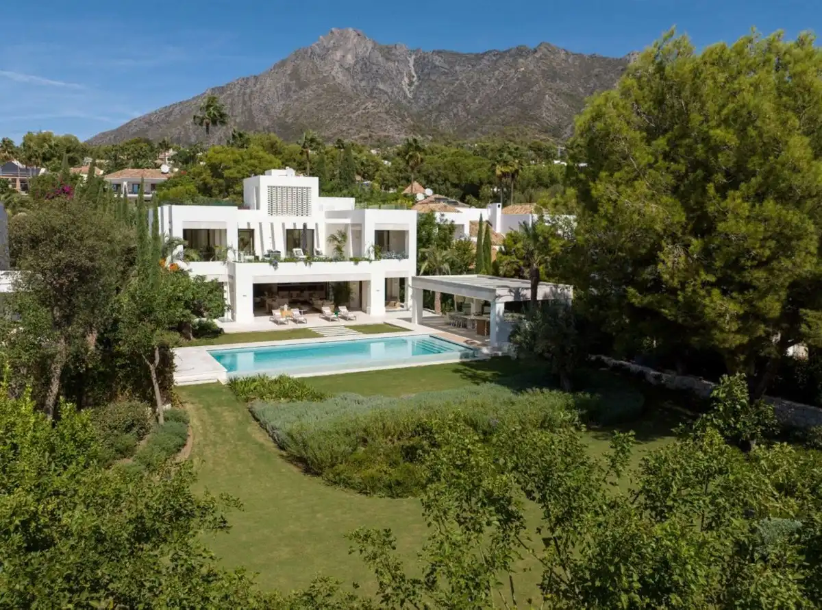 Jardín de Casa o chalet en venta en Marbella con Aire acondicionado, Jardín privado y Terraza