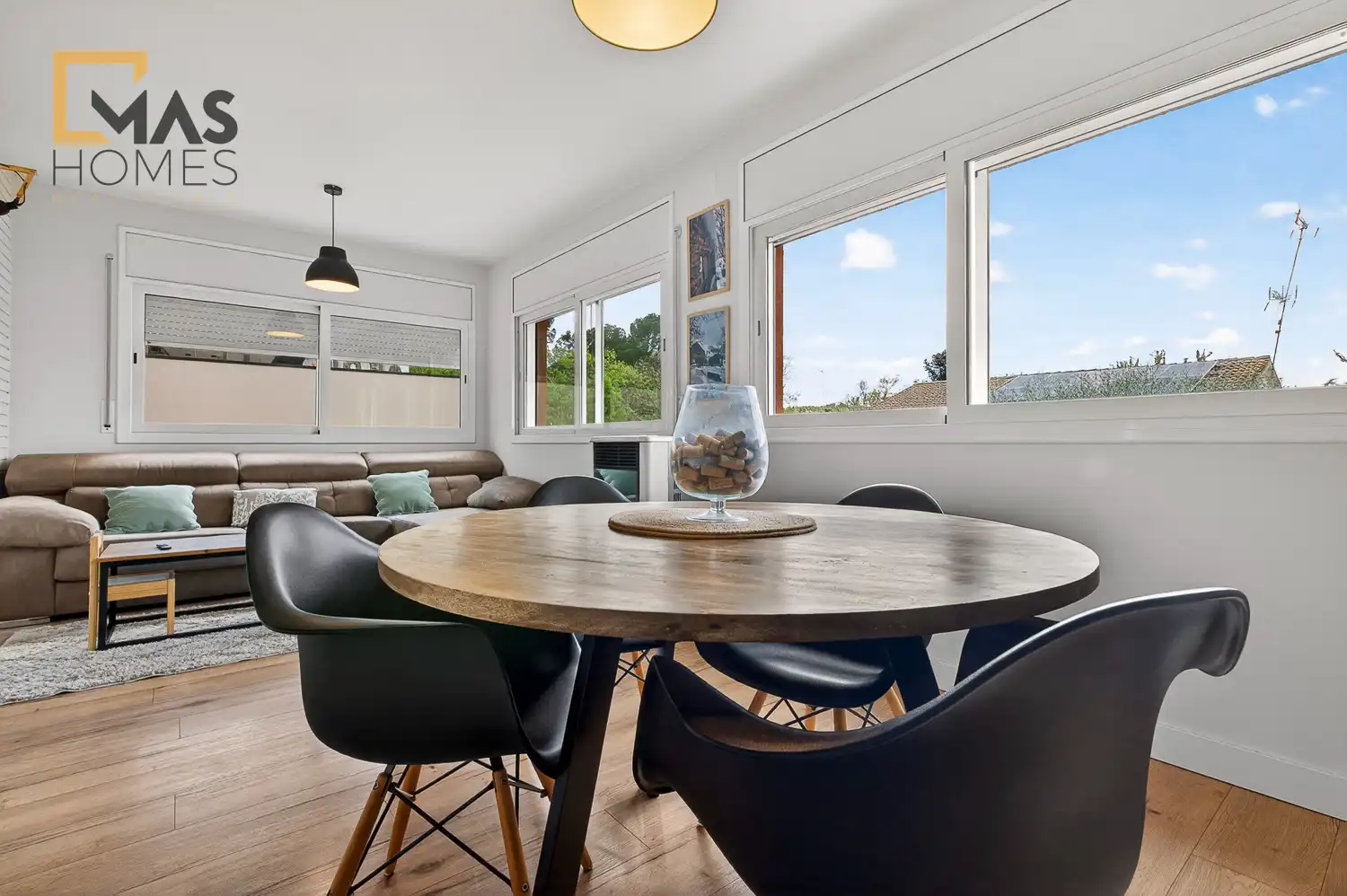 Dining room of Duplexes for sale in Sant Cugat del Vallès  with Air Conditioner, Heating and Private garden