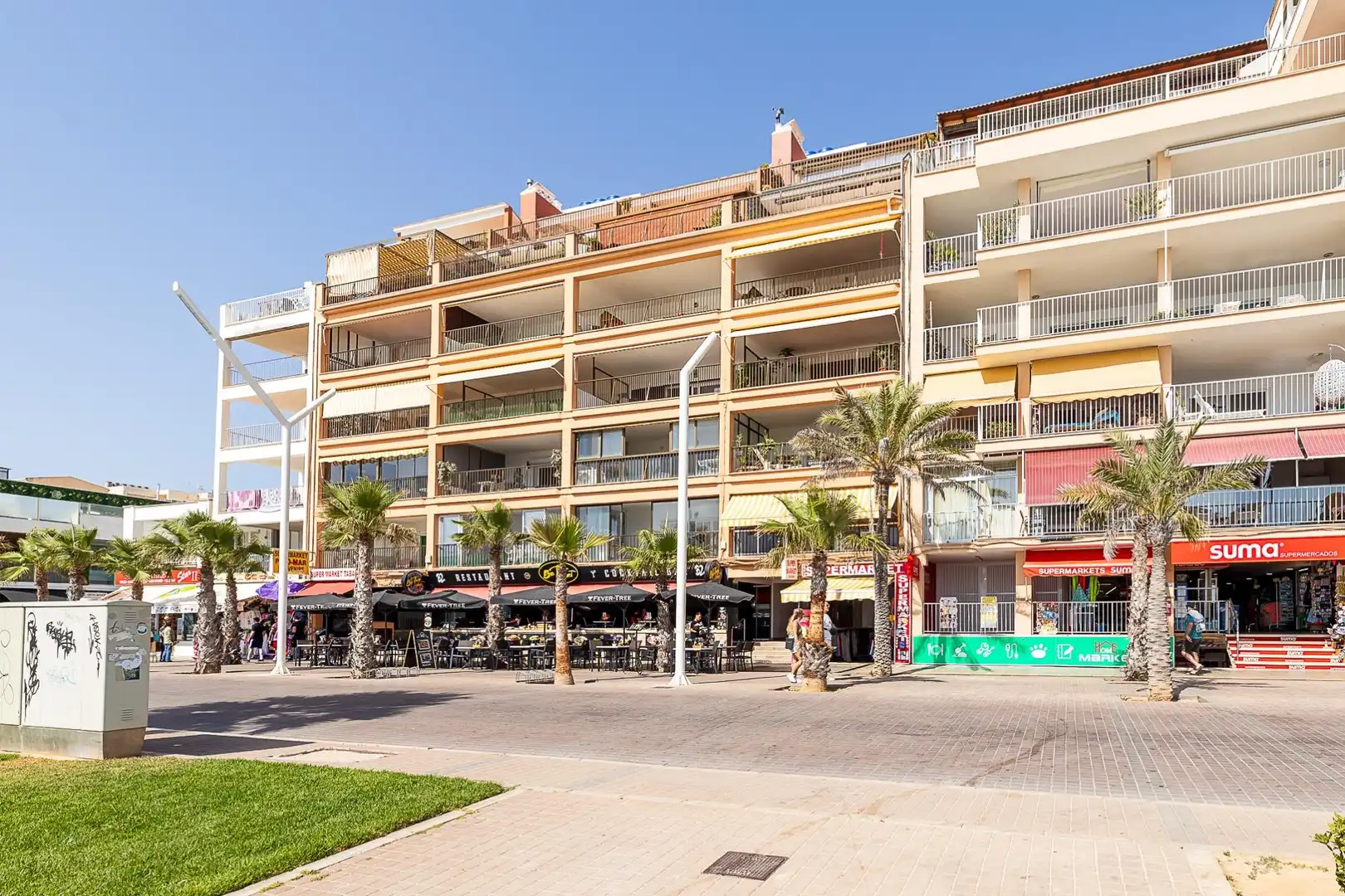 Vista exterior de Pis en venda en  Palma de Mallorca amb Aire condicionat, Terrassa i Moblat