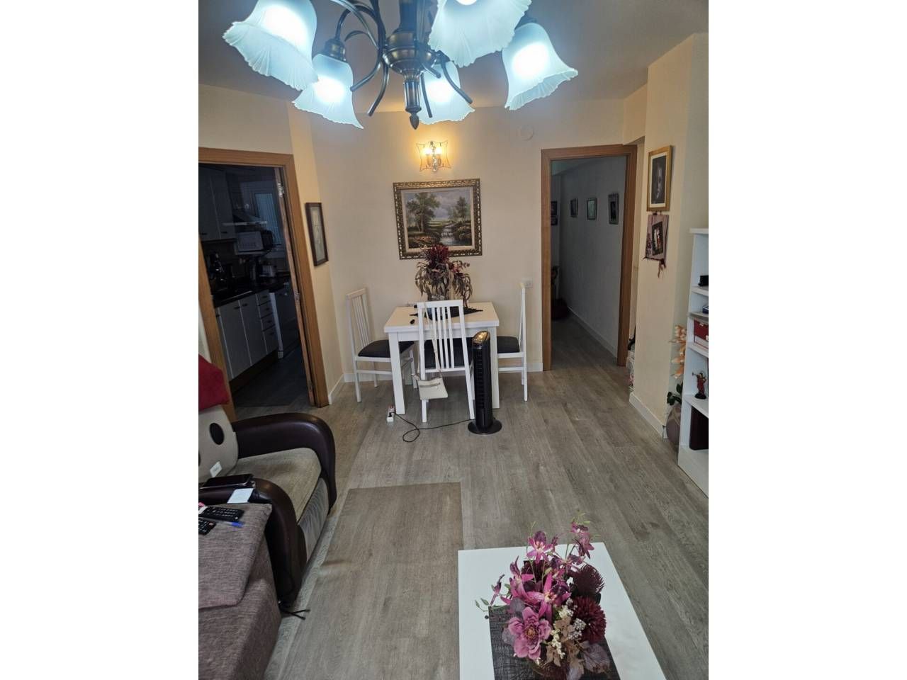 Comedor de Piso en venta en Cunit con Parquet, Amueblado y Balcón