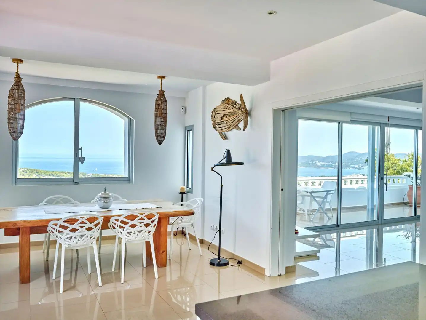 Comedor de Casa o chalet en venta en Sant Josep de sa Talaia con Aire acondicionado, Calefacción y Jardín privado