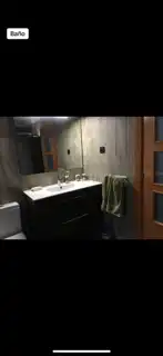 Baño de Piso de alquiler en Málaga con Aire acondicionado, Amueblado y Horno