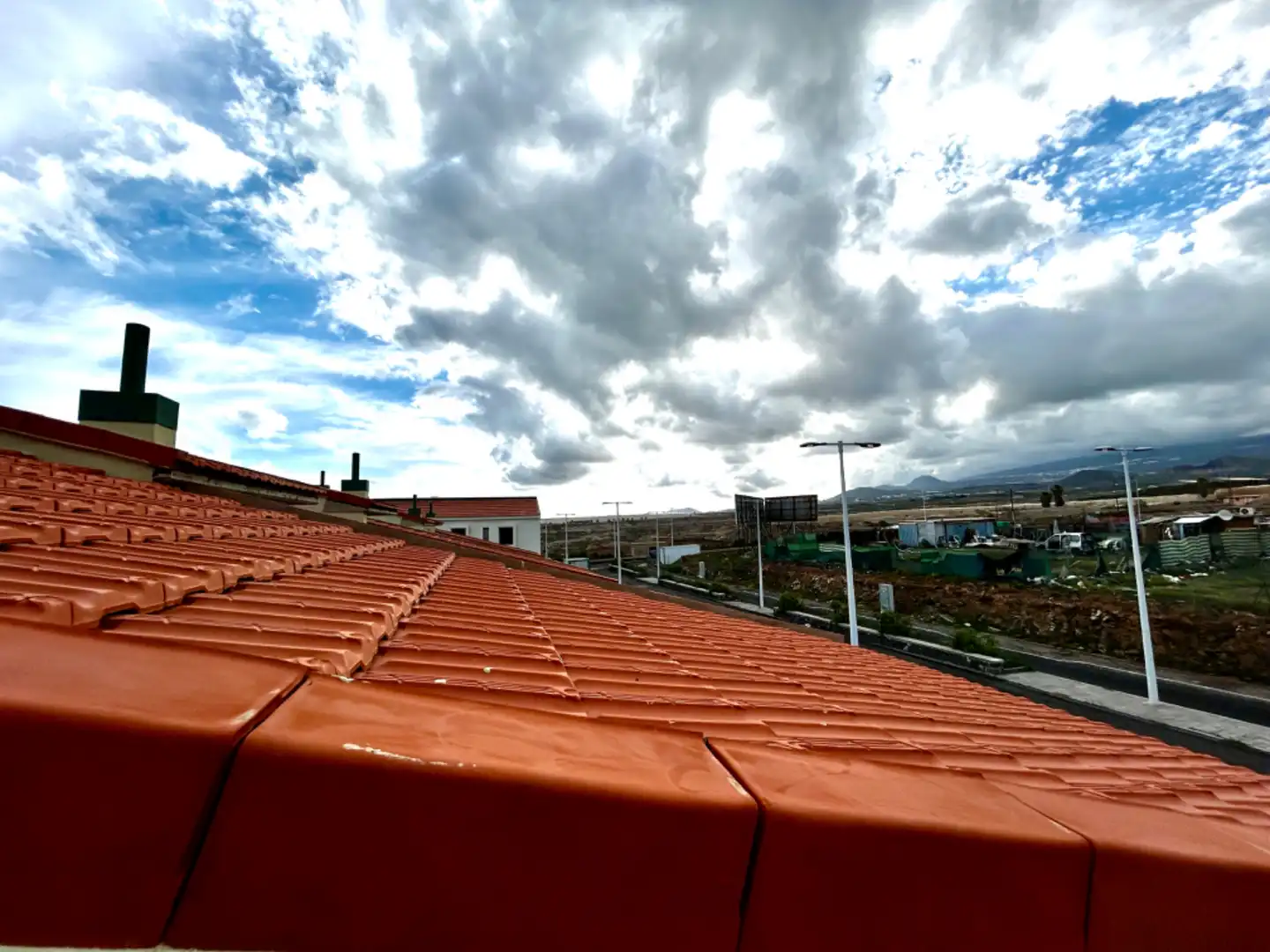 Vista exterior de Dúplex en venda en Granadilla de Abona amb Traster i Balcó