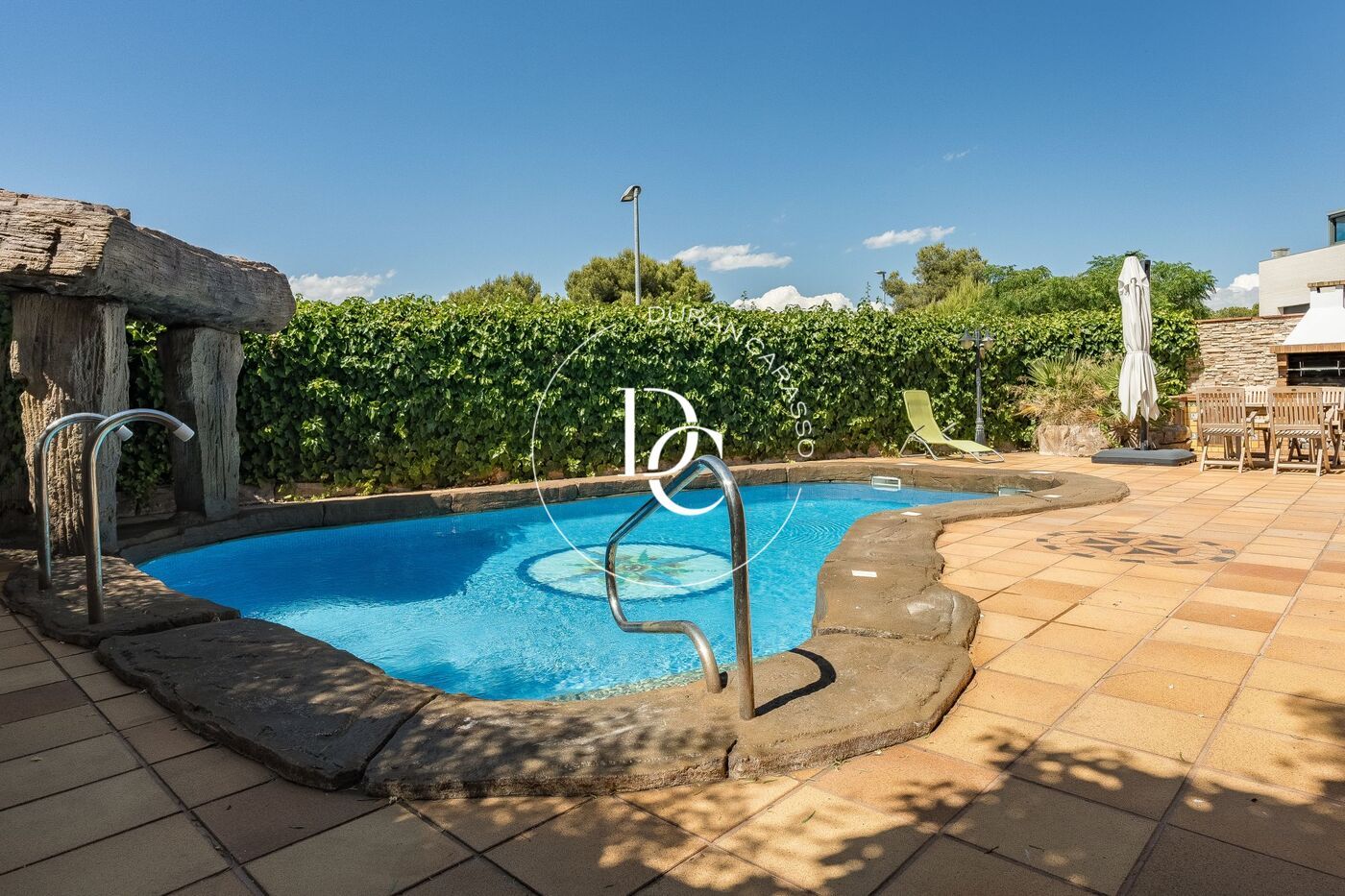 Piscina de Casa o xalet en venda en Sant Pere de Ribes amb Aire condicionat, Calefacció i Jardí privat
