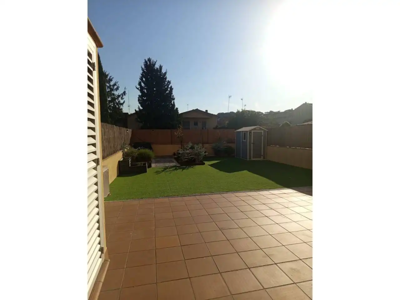 Garden of Flat for sale in La Roca del Vallès  with Air Conditioner, Heating and Private garden