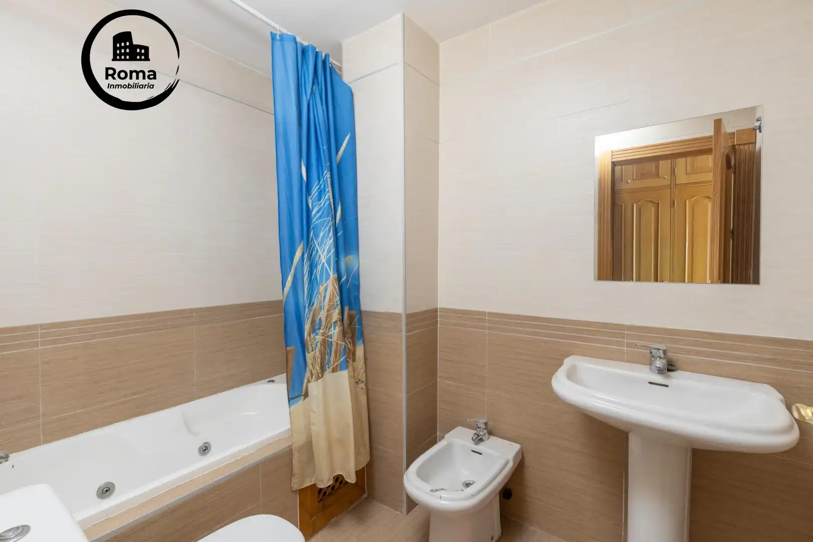 Badezimmer von Wohnung zum Verkauf in Atarfe mit Heizung und Terrasse