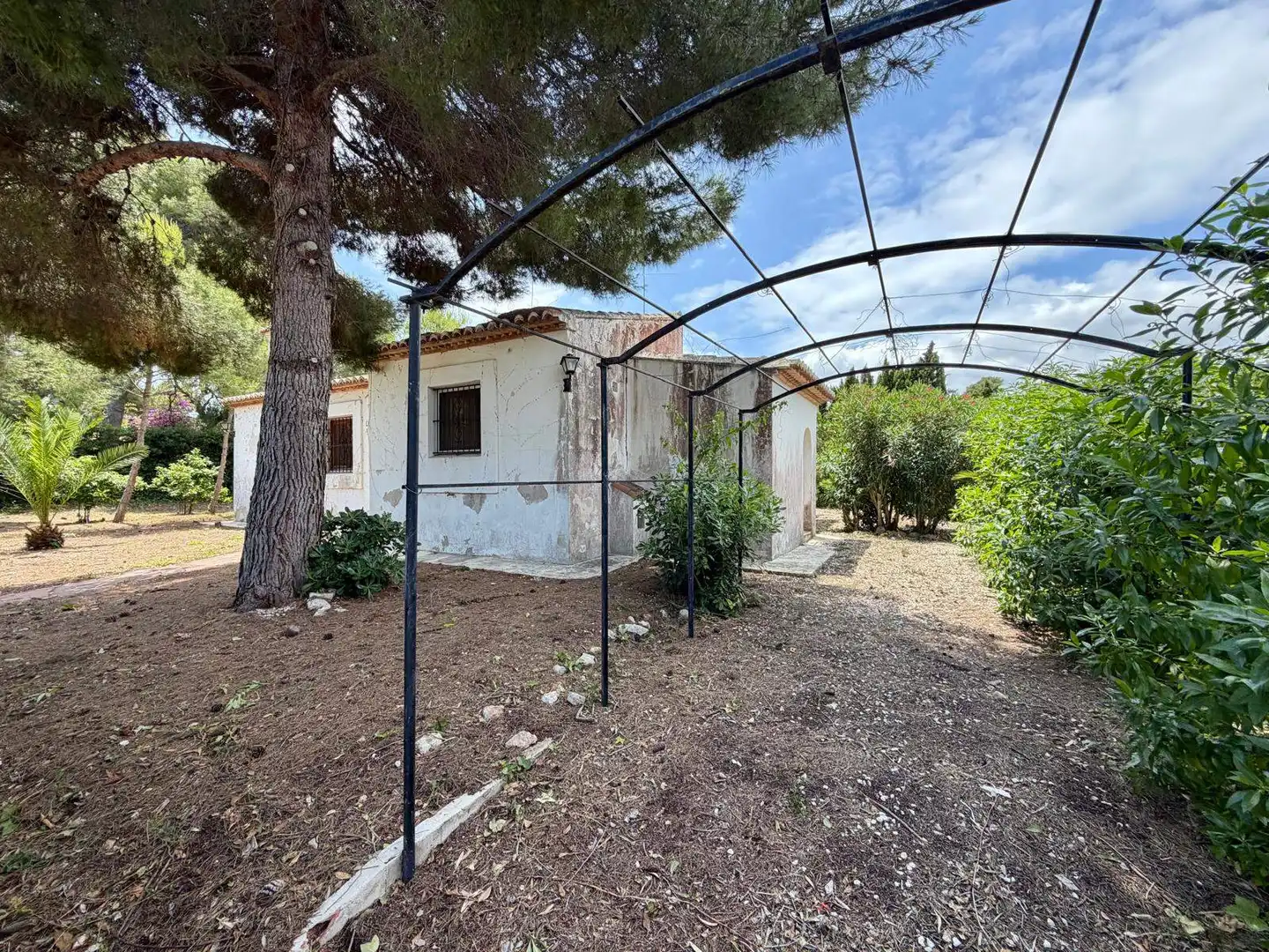 Vista exterior de Casa o xalet en venda en Jávea / Xàbia amb Jardí privat i Piscina