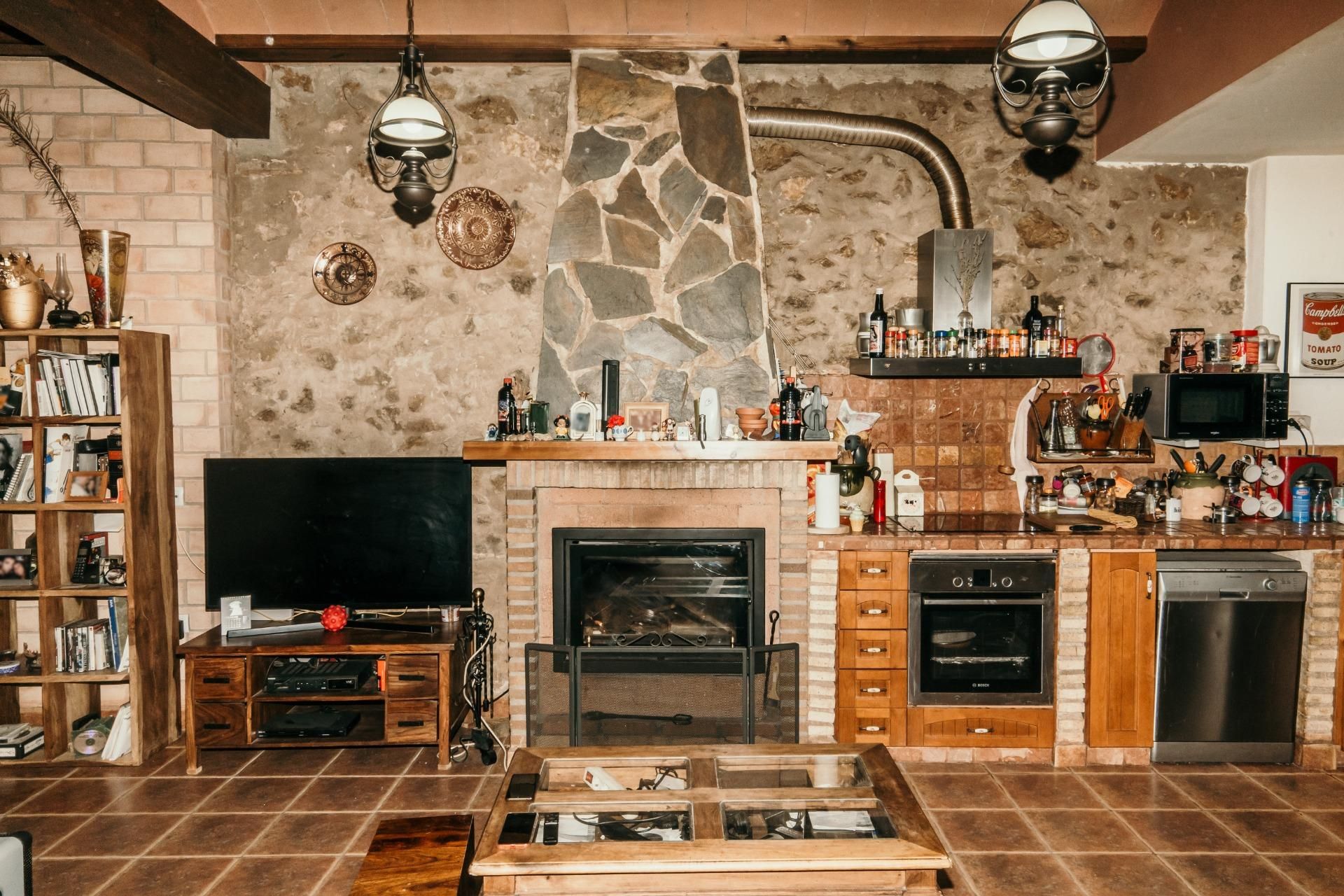 Kitchen of House or chalet for sale in Banyeres de Mariola  with Air Conditioner, Heating and Terrace