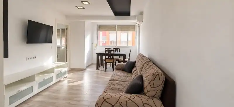 Sala de estar de Piso en venta en Málaga con Aire acondicionado y Calefacción