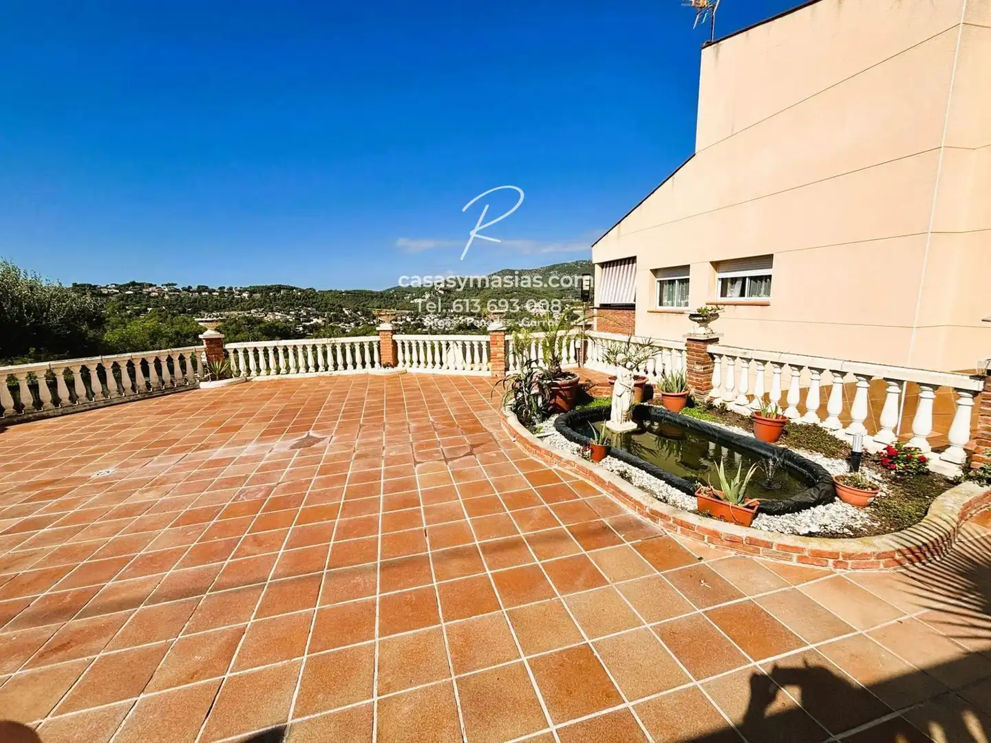 Terraza de Casa o chalet en venta en Olivella con Aire acondicionado, Calefacción y Jardín privado