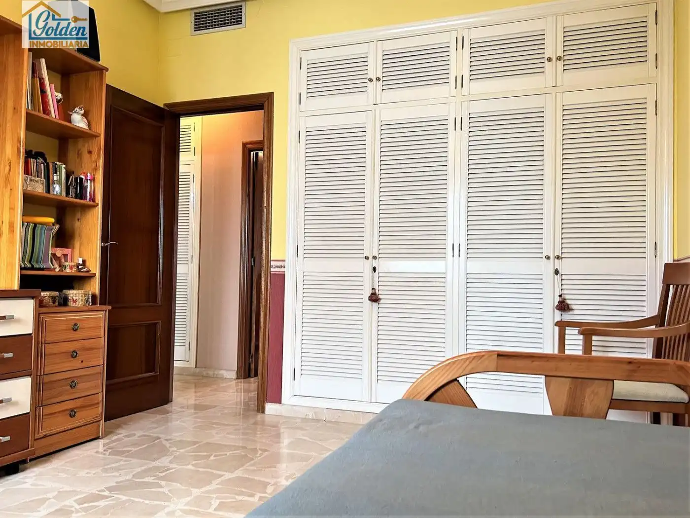 Dormitori de Casa o xalet en venda en Don Benito amb Aire condicionat, Jardí privat i Terrassa