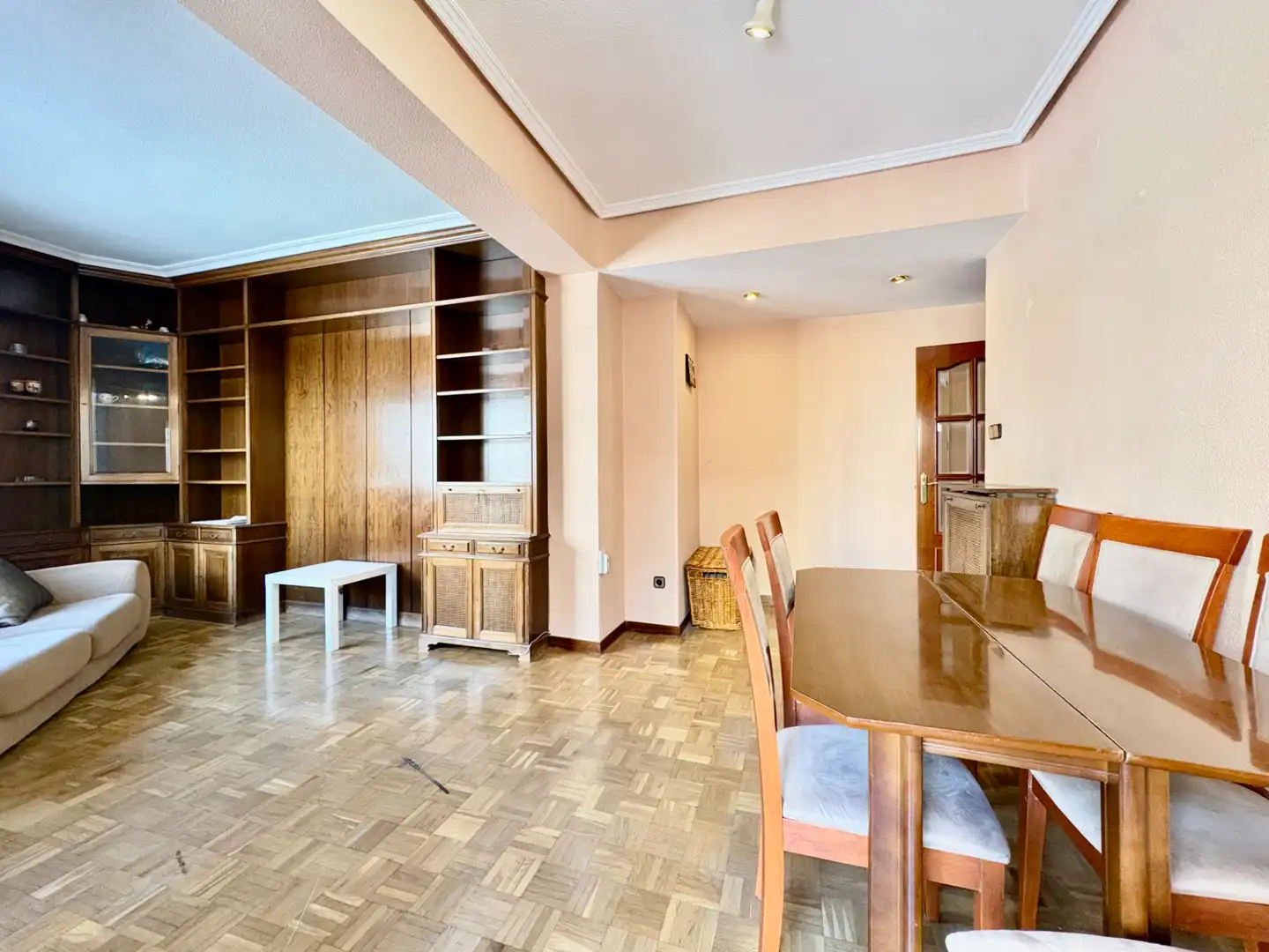 Esszimmer von Wohnung zum Verkauf in Madrid mit Klimaanlage, Heizung und Parkett