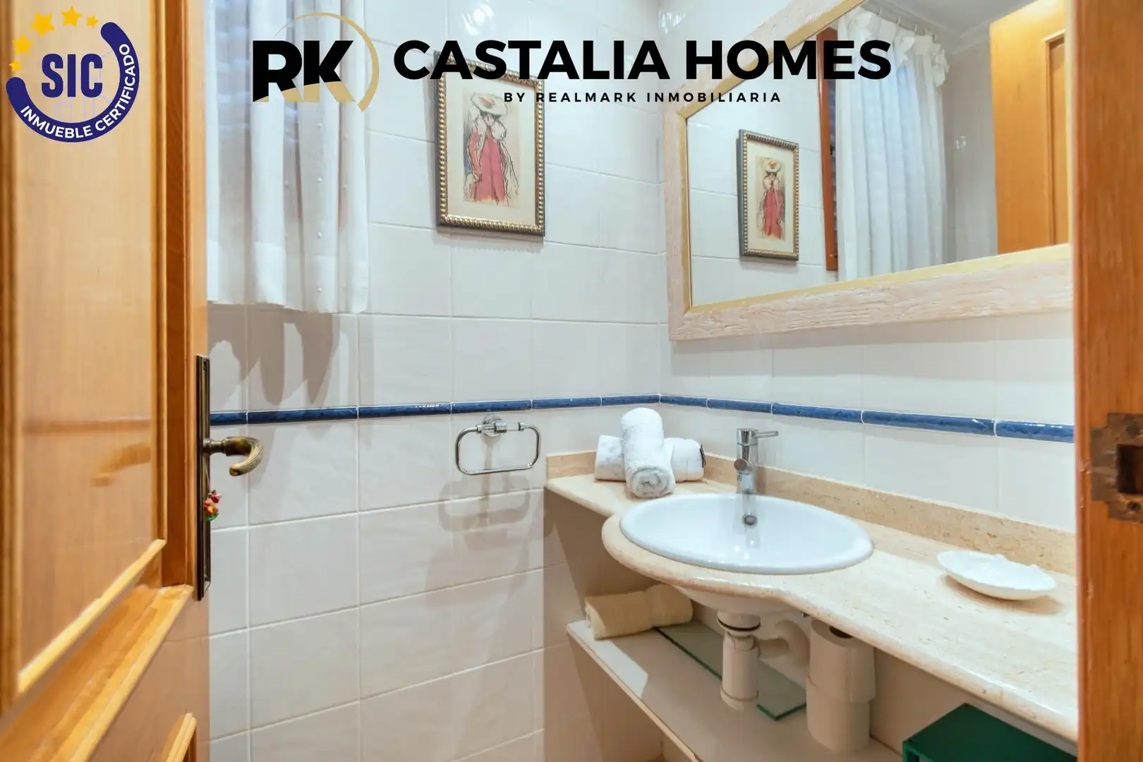 Baño de Casa o chalet en venta en Castellón de la Plana / Castelló de la Plana con Calefacción, Jardín privado y Parquet