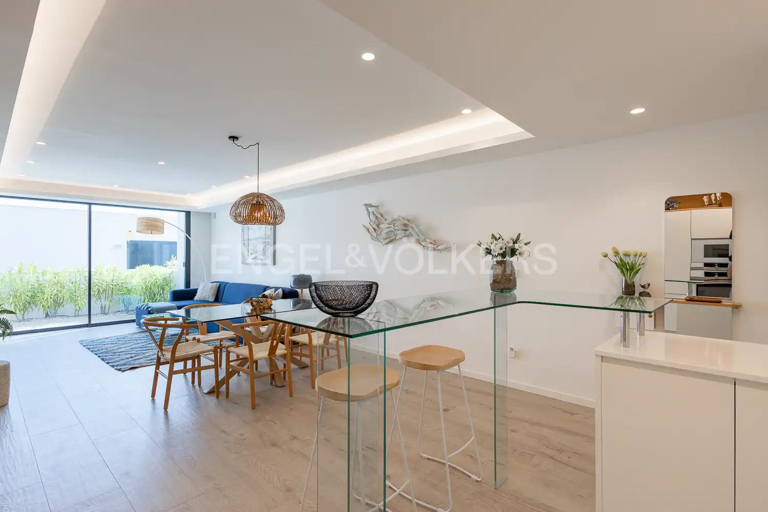 Exterior view of Flat for sale in Pedreguer  with Air Conditioner, Heating and Private garden
