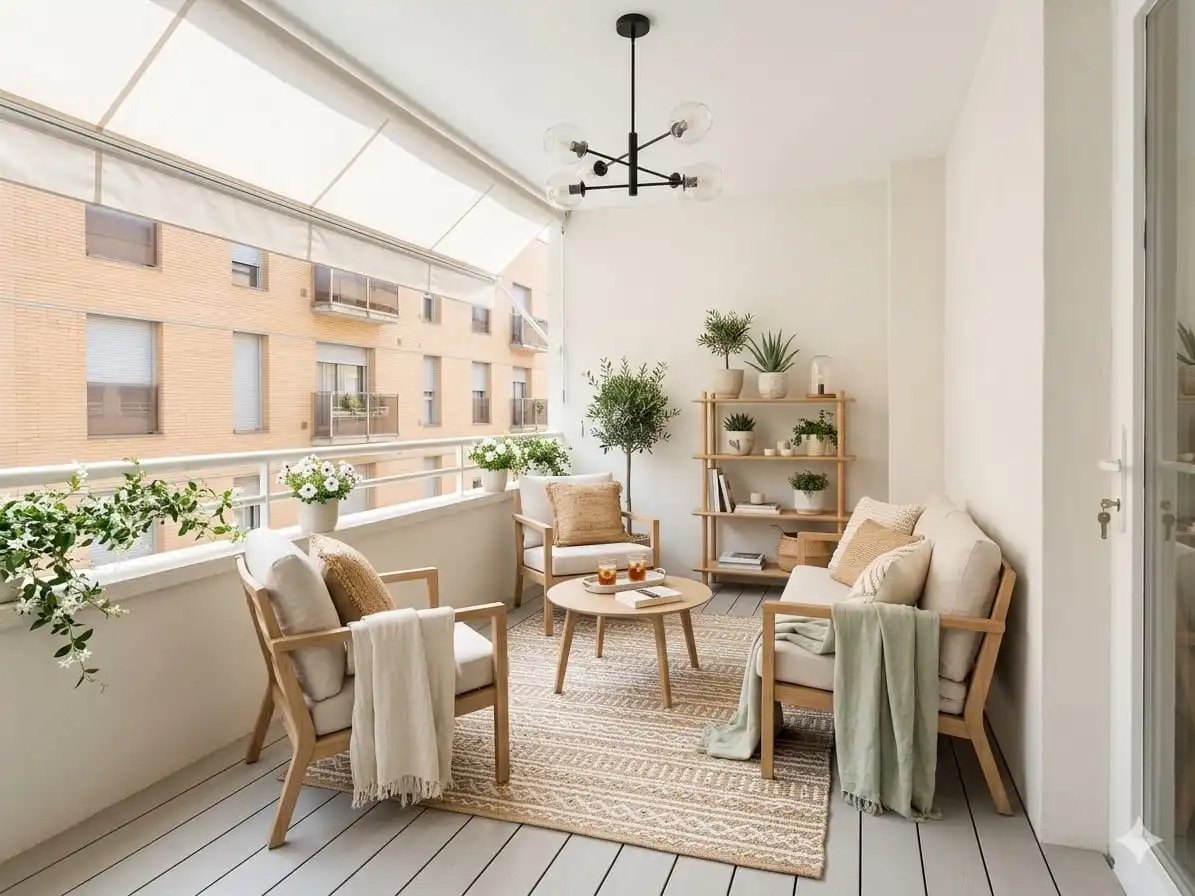 Terraza de Piso en venta en Girona con Terraza y Balcón