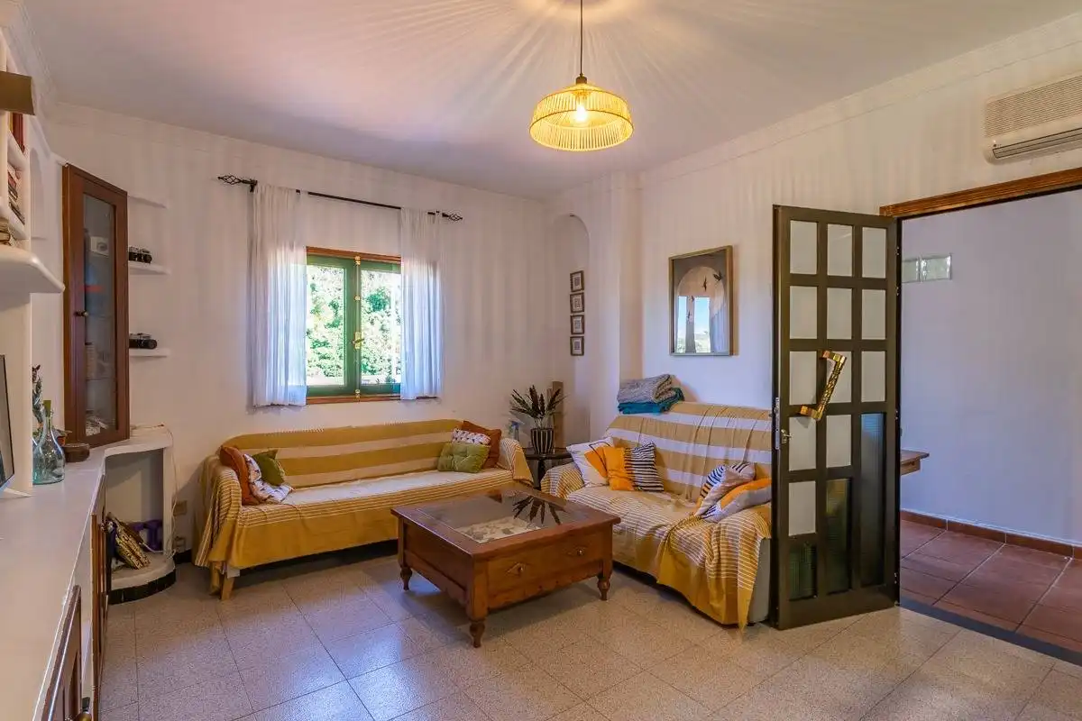 Sala de estar de Casa o chalet en venta en Santa Brígida con Jardín privado y Terraza