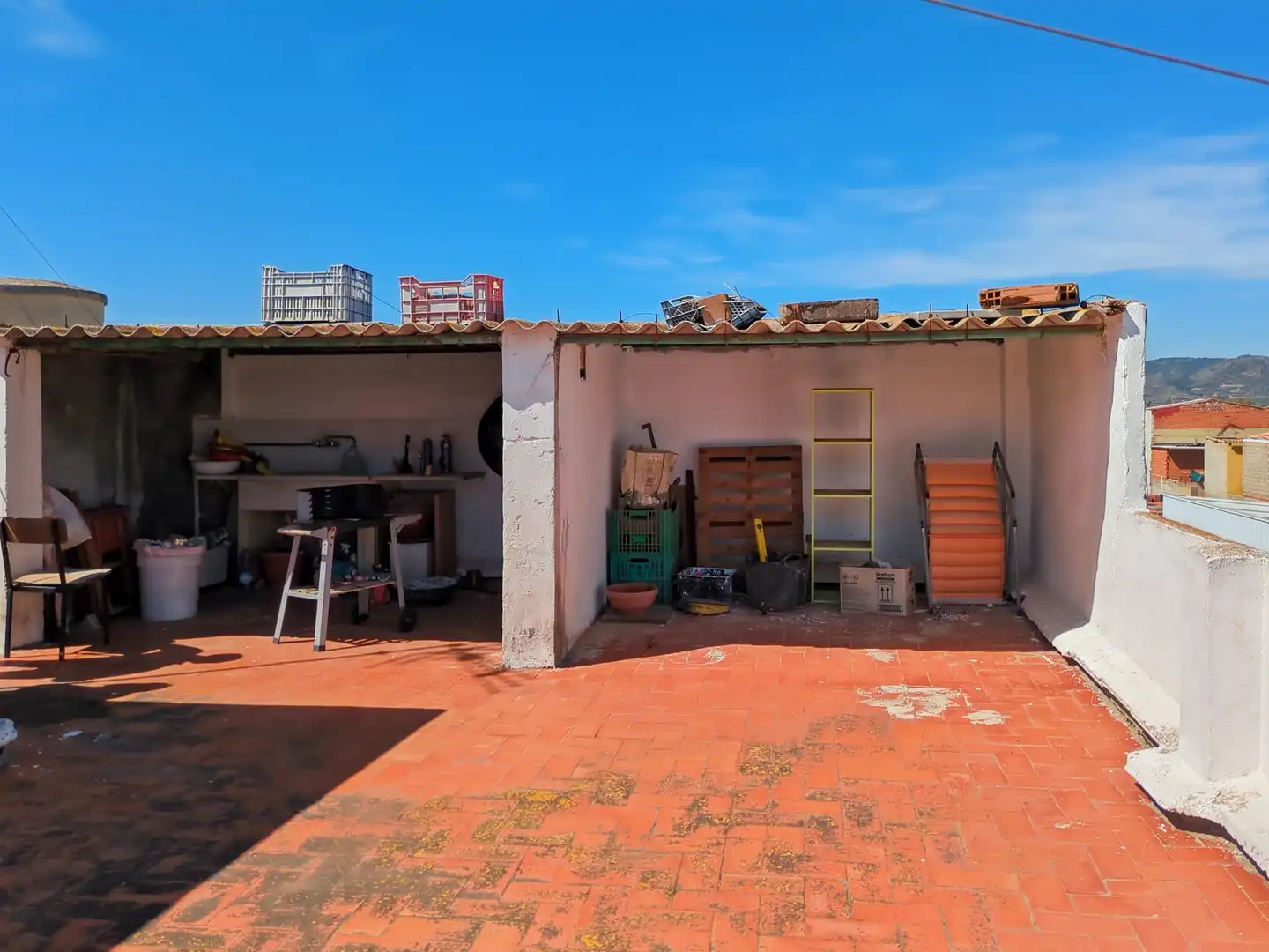 Vista exterior de Casa o xalet en venda en Sagunto / Sagunt amb Aire condicionat i Moblat